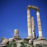 Buy Roman Temple of Hercules, Dating from 169-180 AD, Jebel Al-Qal'A, Amman, Jordan, Middle East at AllPosters.com