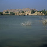 Buy Gadi Sagar Tank, Thar Desert, Jaisalmer, Rajasthan State, India at AllPosters.com