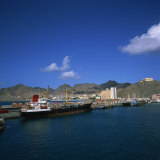 Buy Mindelo, Sao Vicente Island, in the Republic of the Cape Verde Islands, Atlantic at AllPosters.com