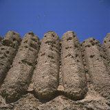 Buy Detail of the 6th Century AD Kiz Kala Fortress in Old Merv, Turkmenia, Central Asia at AllPosters.com