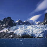 Buy Glacier Flow Reaching the Edge of the Drygalski Fjord, South Georgia Islands, Polar Regions at AllPosters.com
