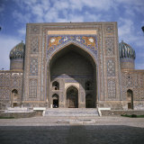 Buy Sher Dor Madrasah Dating from 1636, Registan Square, Samarkand, Uzbekistan, Central Asia at AllPosters.com
