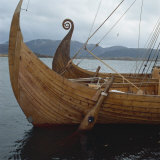 Buy Replica Viking Ships, Oseberg and Gaia, Haholmen, West Norway, Norway, Scandinavia, Europe at AllPosters.com
