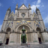Buy 13th Century Duomo in the Town of Orvieto in Umbria, Italy, Europe at AllPosters.com