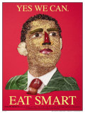 Buy Eat Smart - Barack Obama at AllPosters.com