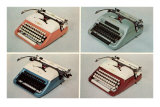 Buy Four Portable Typewriters at AllPosters.com