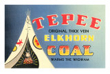 Buy Tepee Elkhorn Coal at AllPosters.com