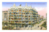 Buy Gaudi's Casa Mila, Barcelona at AllPosters.com
