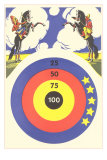 Cowboy and Indian Target Practice