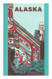 Buy Alaska Building with Tlingit Motifs at AllPosters.com