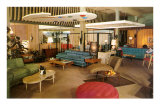 Fifties Interior with Hanging Palate