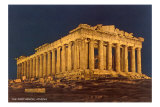 Parthenon at Night, Acropolis