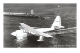 Spruce Goose Landing on the Water Premium Poster