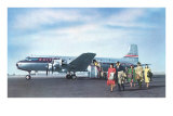 United Passengers Deplaning