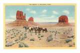 The Mittens in Monument Valley