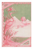 Buy Stork with Egyptian Themes at AllPosters.com