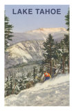 Skier, Lake Tahoe