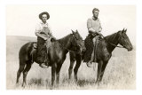 Two Riders on Horseback