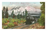 Buy Southern Pacific Railroad and Mt. Shasta, California at AllPosters.com