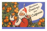 Buy Santa Claus in Orange Orchard at AllPosters.com