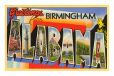 Greetings from Birmingham, Alabama