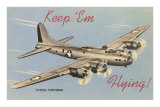 Buy Keep Em Flyng, Flying Fortress at AllPosters.com