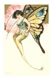 Butterfly Lady, Art Nouveau