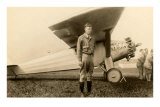 Buy Charles Lindbergh and Plane at AllPosters.com