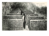Aging Bottles, Moet et Chandon