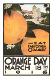 Eat California Orange, Art Deco