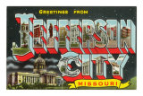 Greetings from Jefferson City, Missouri