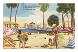 Buy Beach, Pier, St. Petersburg, Florida at AllPosters.com