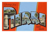 Greetings from Pierre, South Dakota