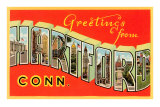 Greetings from Hartford, Connecticut