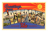 Greetings from St. Petersburg, Florida
