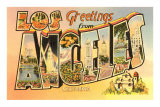 Greetings from Los Angeles, California