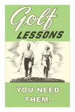 Golf Lessons, You Need Them