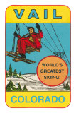 Skiing, Vail, Colorado
