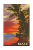Buy Sunset, Maui, Hawaii at AllPosters.com