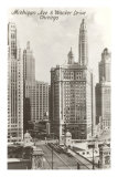 Michigan Avenue and Wacker Drive, Chicago, Illinois