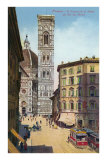 Tower and Cathedral, Florence, Italy
