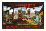 Buy Greetings from Kentucky at AllPosters.com