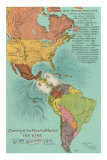 Map of the Americans, Opening of the Panama Canal