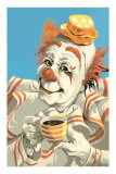 Paint by Numbers Coffee Clown