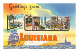 Greetings from New Orleans, Louisiana