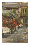 Buy Courtyard, Vieux Carre, New Orleans, Louisiana at AllPosters.com