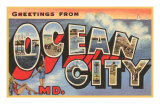 Buy Greetings from Ocean City, Maryland at AllPosters.com