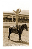 Little Cowgirl with Small Pony