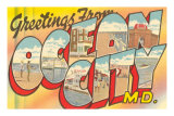 Buy Greetings from Ocean City, Maryland at AllPosters.com