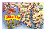 Map of Maryland